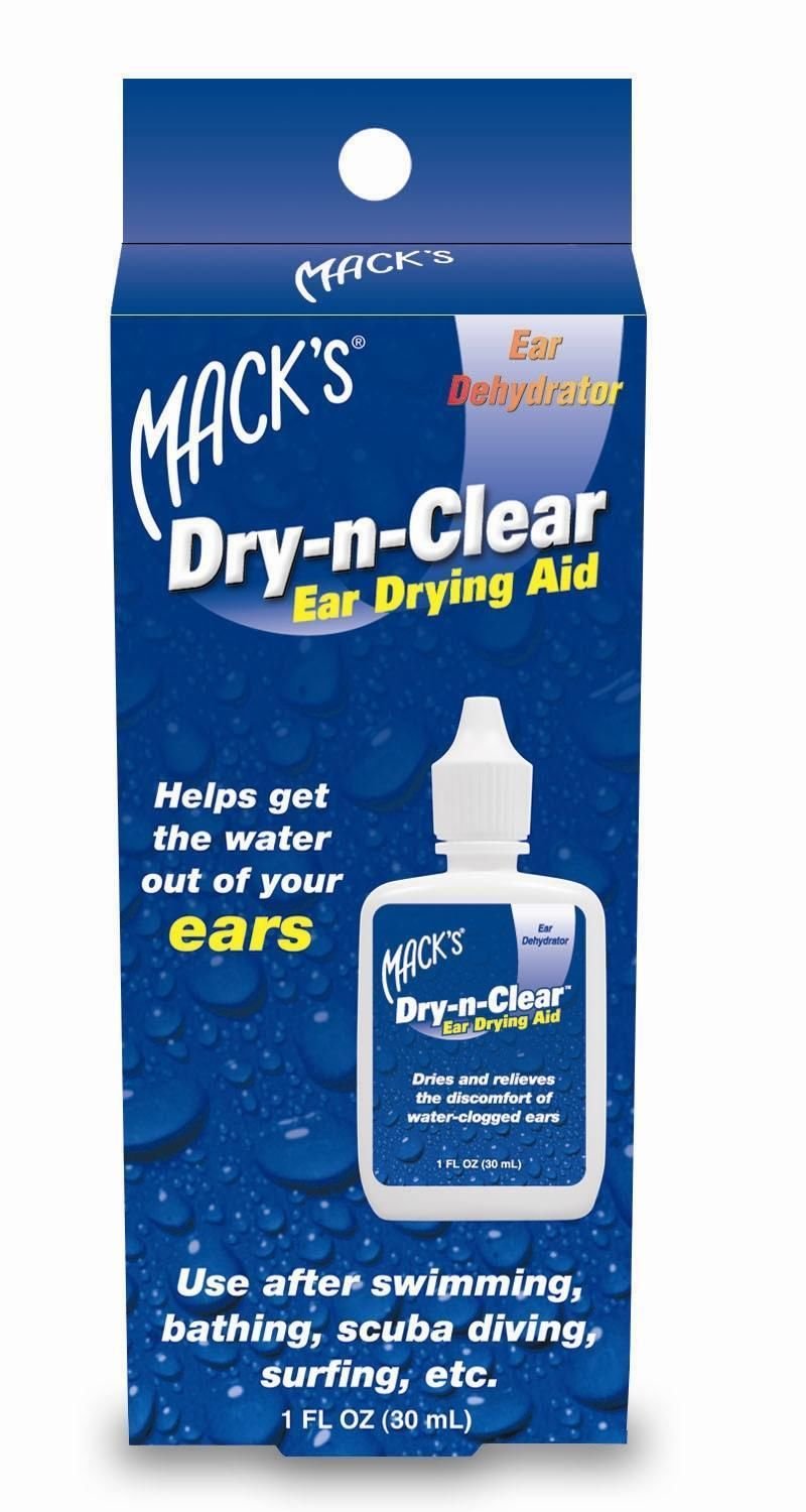 Macks Dry N Clear Ear Drying Aid – Helps Relieve Disco Mfort from Water in Ears