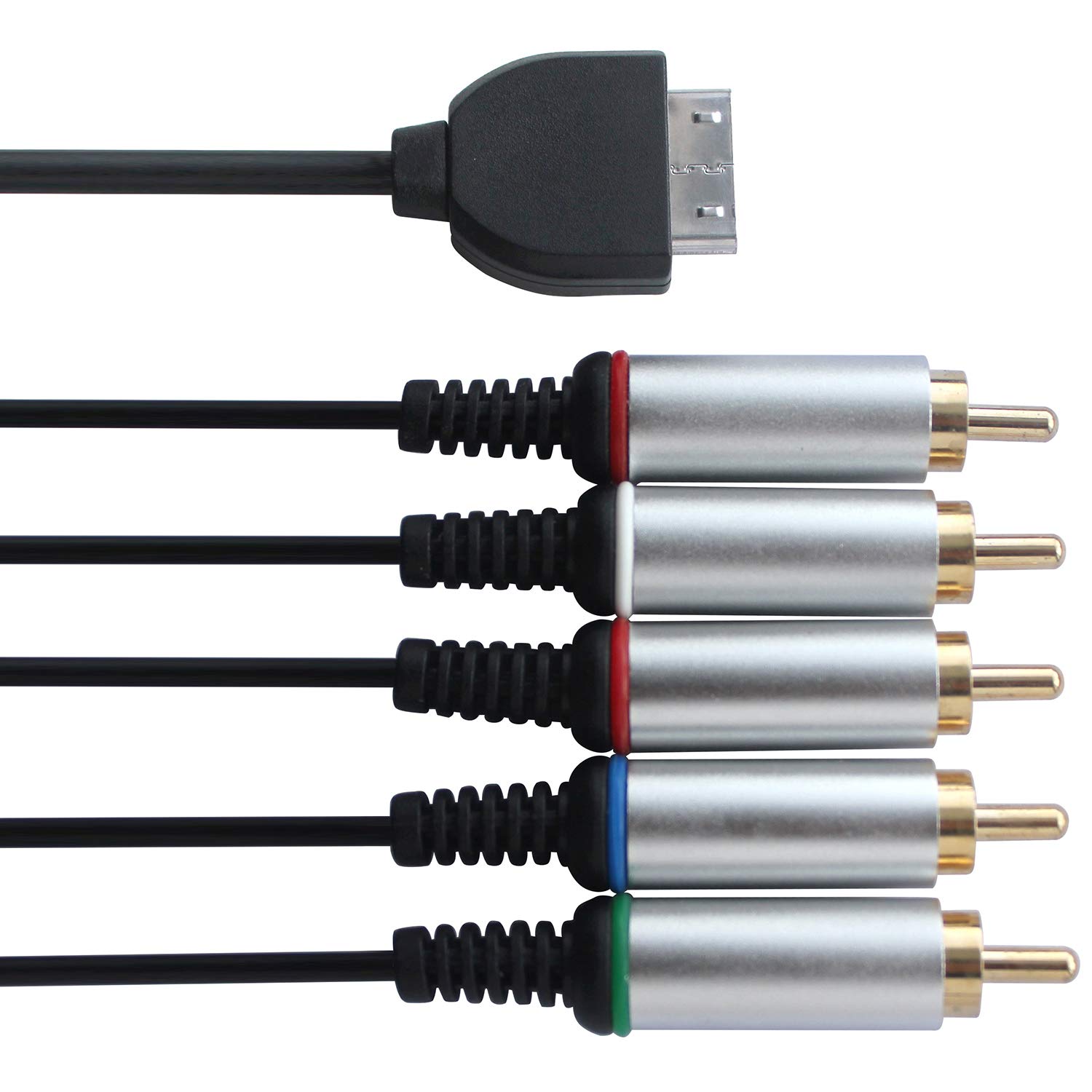OSTENT Component HD-TV Audio Video HD AV Cable Compatible for Sony PSP GO: Video Games