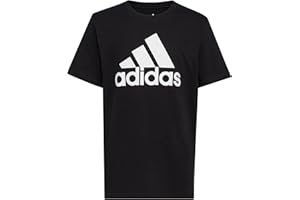 adidas Boys' Short Sleeve Cotton Camo Bos Logo T-Shirt