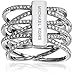 Michael Kors Pave Cross Over Ring
