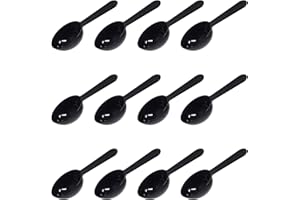 Honbay 12PCS Plastic Coffee Measuring Spoons Coffee Scoop Measuring Tablespoons for Coffee Tea and Milk Powder (7g)