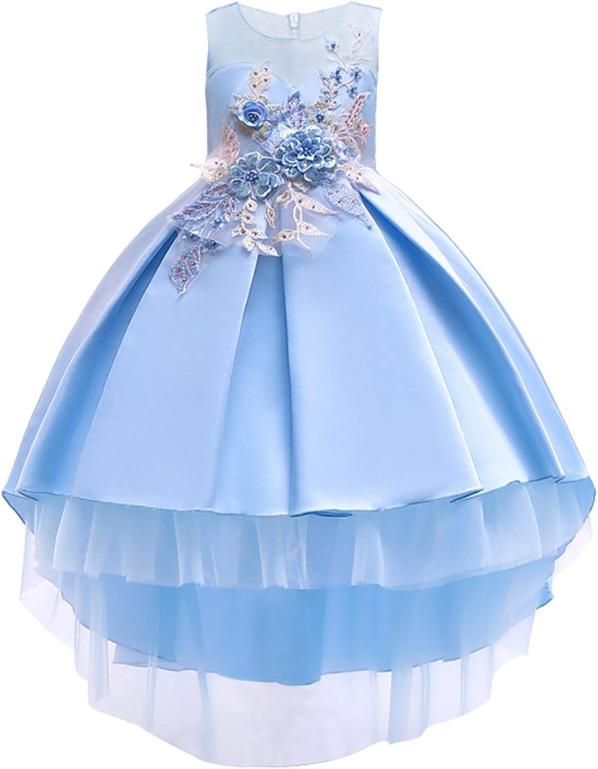 NA Baby Girl Dress Kids Evening Dress Child Wedding 2 3 4 5 6 7 8 9 10