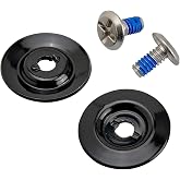 Biltwell | Gen2 Hardware Kit (pair) | Stainless Steel Screw with Black Base | Fitment ECE Gringo S and ECE Lane Splitter Motorcycle Helmet Shield