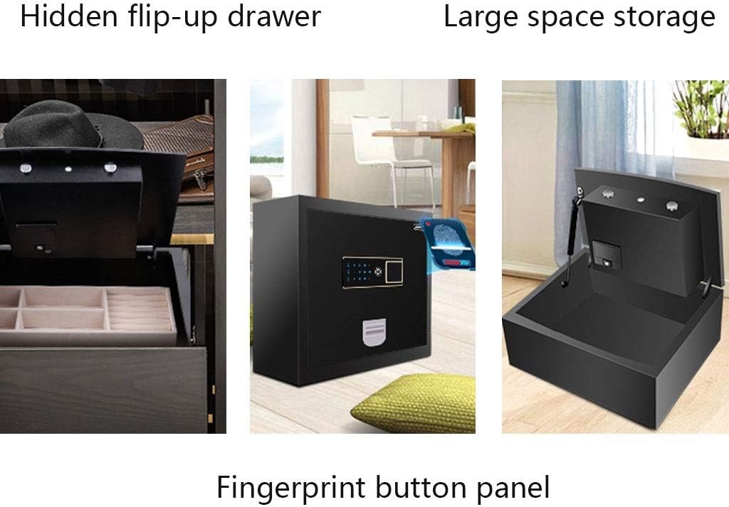 Mgo Top-Opening Safe Fingerprint Lock Security Safe Smart Electronic Cabinet Lock Cabinet Lock Biometric Lock: Home & Kitchen