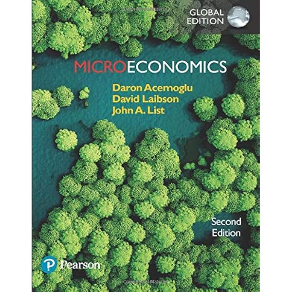 Microeconomics Pearson Series In Economics 9780134492049 Economics Books 