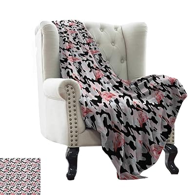 Naturaleza Inspirada Camo Fur Throw Blanket Coral Nicaragua Ubuy