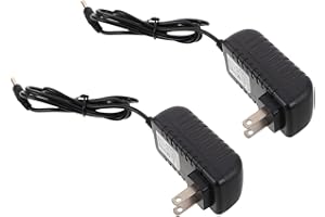 Alipis 2pcs 5v US Plug 3D Printing Pen Charger Adapter Portable Replacement Power Cable for Home, School,