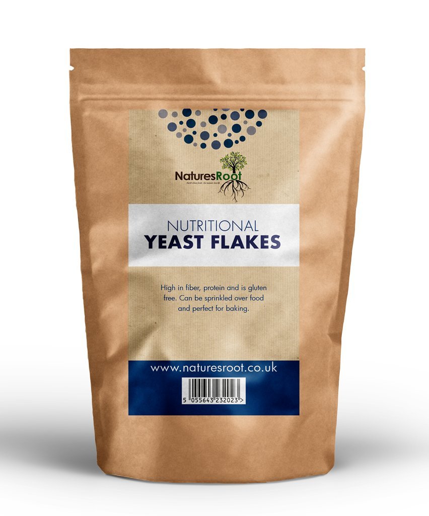 Natures Root Nutritional Yeast Flakes 500 g - Best Tasting - Premium Quality