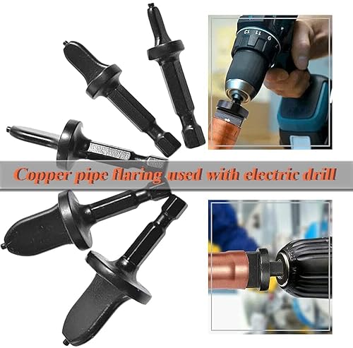 Bestgle Pcs Swaging Tool Drill Bit Set, 1/4 Inch Hex Shank