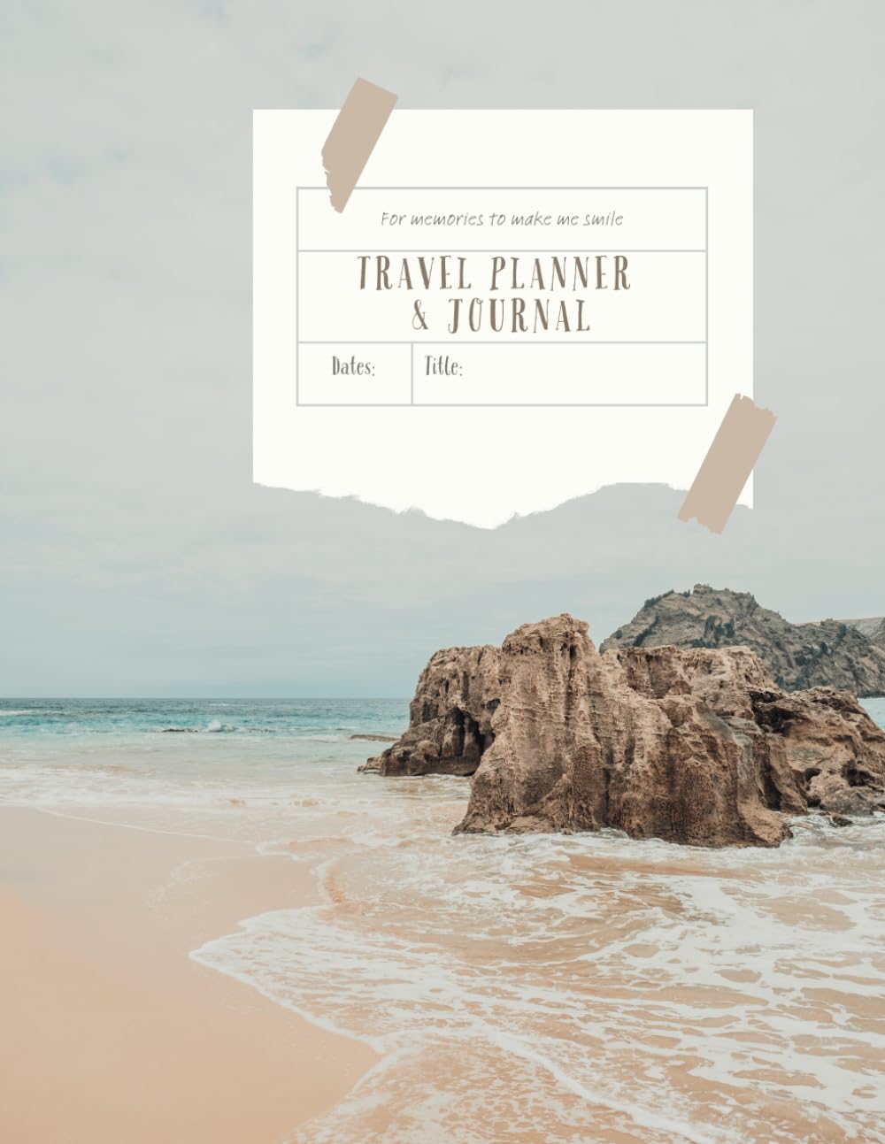 Travel planner & Journal: 1 destination & 7 day trip