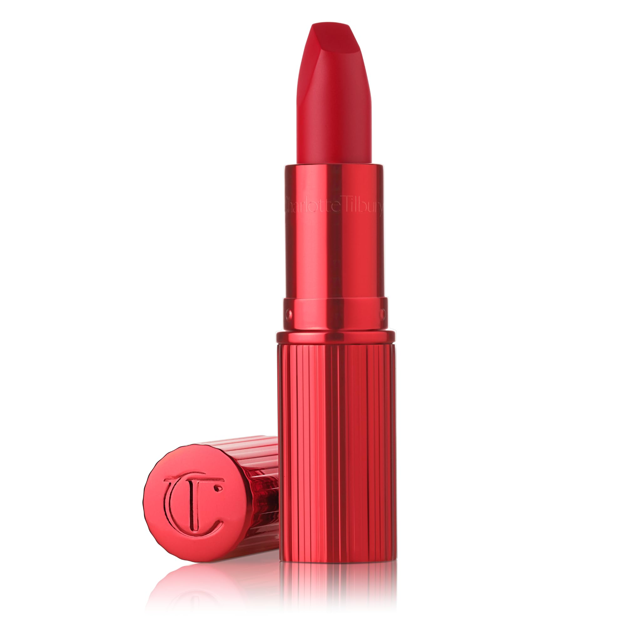 Photo 1 of Charlotte Tilbury Matte Revolution Lipstick - Long Lasting, Matte Lipstick with Buildable Color & Lip-Loving Ingredients - Creamy, Easy to Blend Formula - Hollywood Vixen