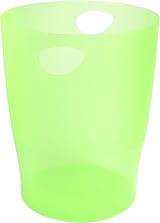 Exacompta Ecobin Waste Paper Bin 15 L Pack of 8 Assorted Colours 263x263x335mm view 8