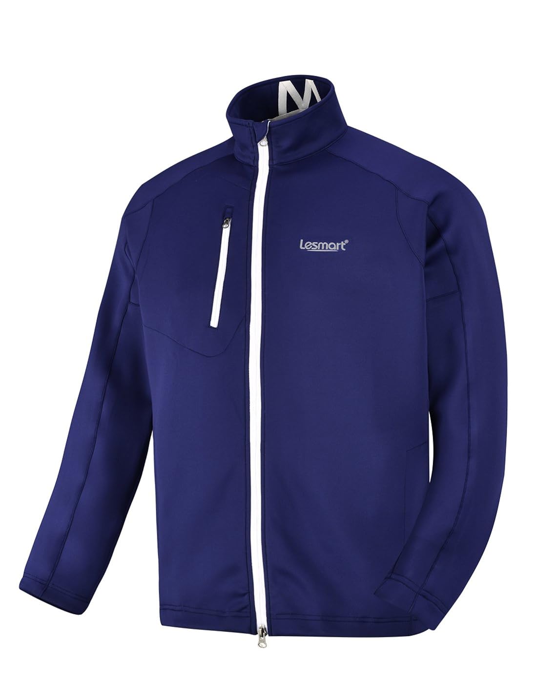 Lesmart Men Golf Jacket Windbreaker Full Zipper Water Resistant