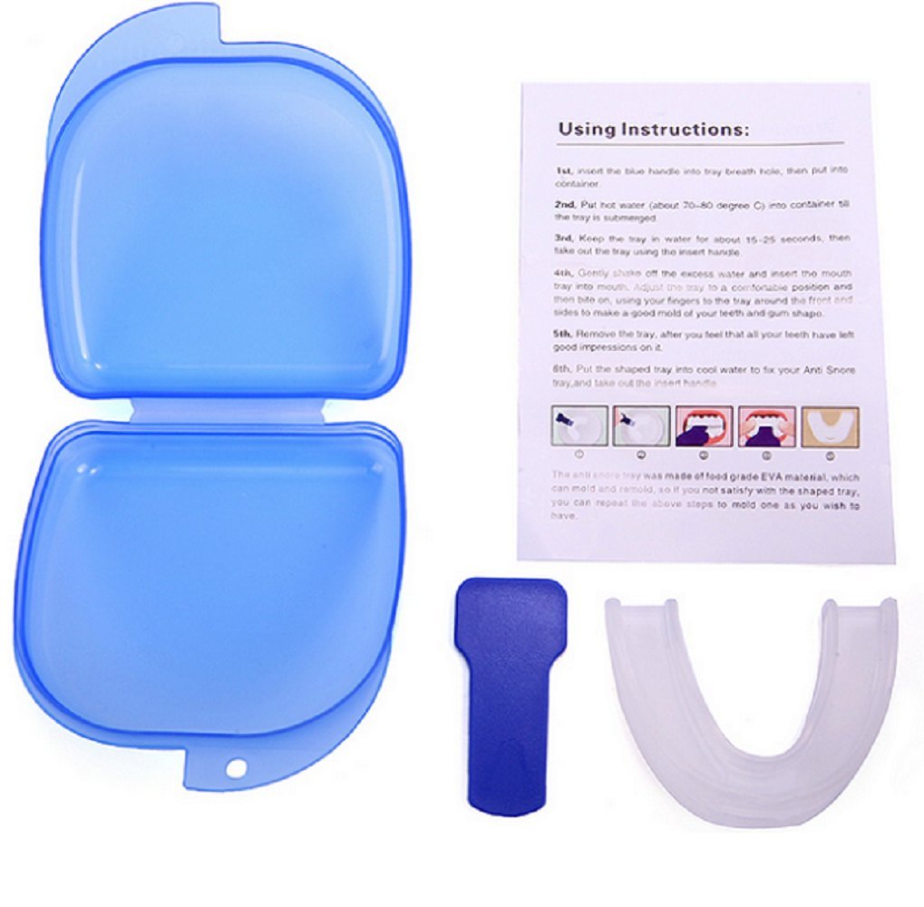 Stop Snoring Solution CustomFit Anti Snore Mouthpiece Guard Device