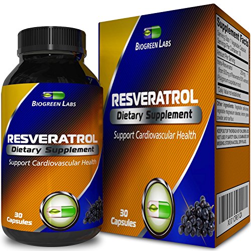 Buy High Potency Resveratrol Root Supplement + Pure Grape Seed Extract