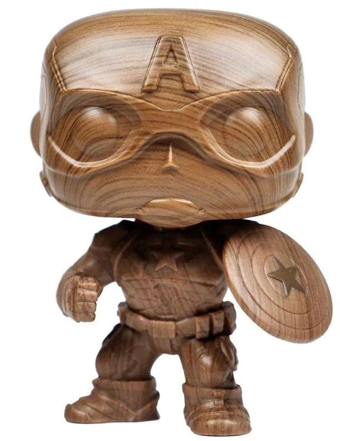 Pop Vinyl Captain America Wood Deco Figure - Entertainment Earth Exclusive