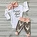 Clothes Set ,BeautyVan Kid Xmas Newborn Baby Girl Romper Bodysuit+Pants Hairband Clothes Outfits Set (12M, White)