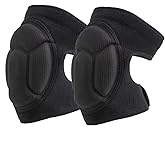 Knee Pads for Women & Men, Dance Knee Pads Volleyball Knee Pads for Women Men Wrestling Knee Pads Wrestling Gear, Crash Pad Snowboarding Gear Knee Protector Soft Knee Pads for Work (Medium, Black)