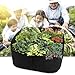 Xnferty Fabric Raised Garden Bed, 2×2 Feet Square Breathable Planting Container Grow Bag Planter Pot for Plants, Flowers, Vegetables (Black)thumb 4