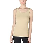 NIKIBIKI Women Seamless Premium Classic Tank Top, Made in U.S.A, One Size