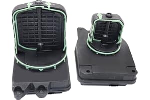 SecosAutoparts 2PCS Left & Right Air Intake Manifold Adjusting Unit DISA Valve fit for BMW X5 X3 Z4 E82 E88 E92 328i 528i 530i 128i 2009-2015 11617522929 11617579114 11617560537 11617560538