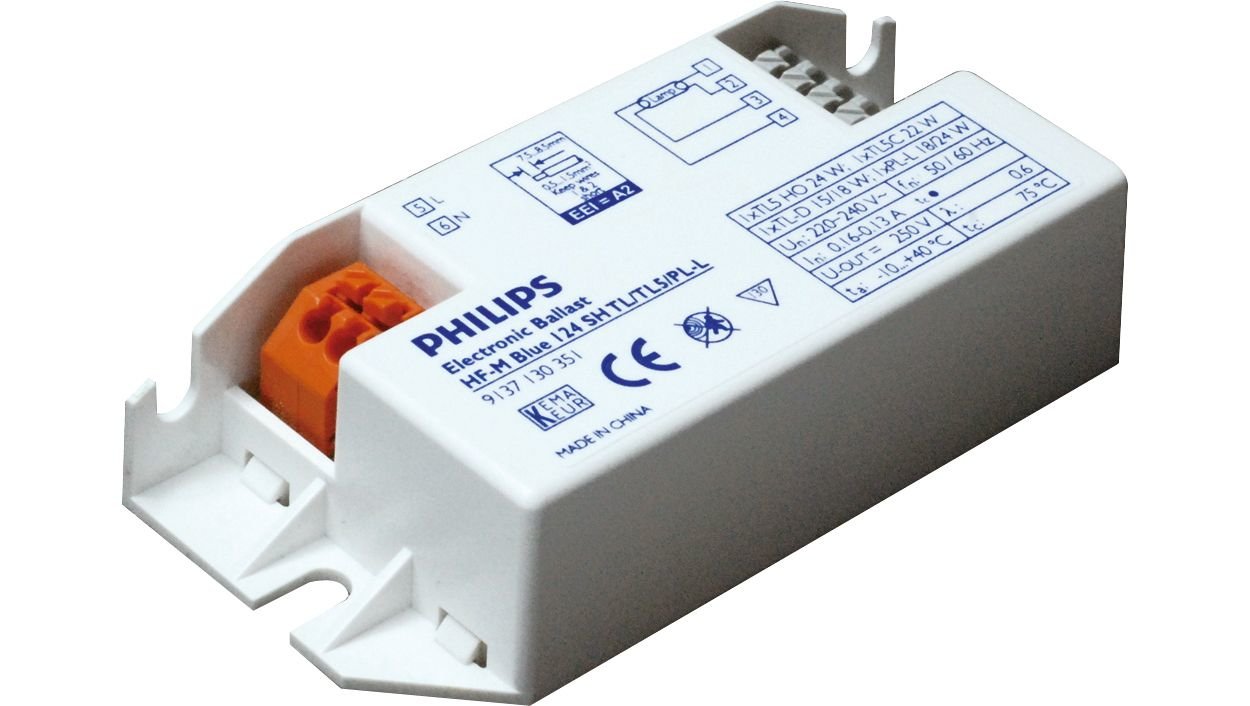 Philips - HF-M 124 SH Blue TL-D 15/18 W; TL5 C 22 W; TL5 24 Watt PL-L 18/24 W