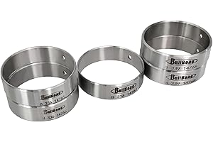UINIEBOOM Camshaft Bearing Set, Replacement 5Pcs Camshaft Bearings Compatible with Chevy/with GMC for Late 2003-2007 LS Gen I