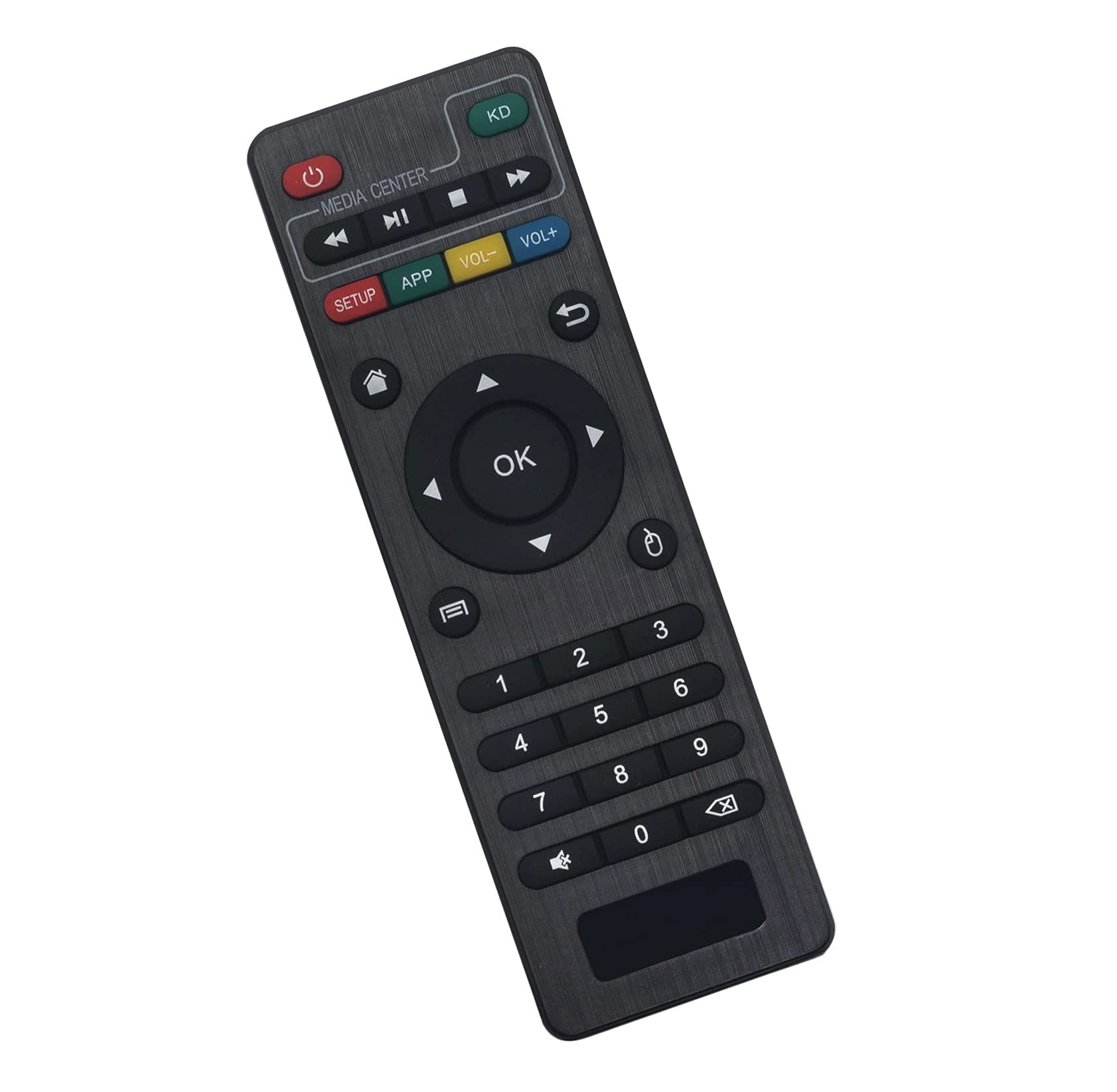 AULCMEE X31-002 Replaced Remote Control Compatible with X96 Mini MXQ Skystream X4 Element TI4 H96 PRO+ M8 M8C HK1 HK1 MINI HK1 PRO HK1 MAX X92 95N MX9 T98 PRO