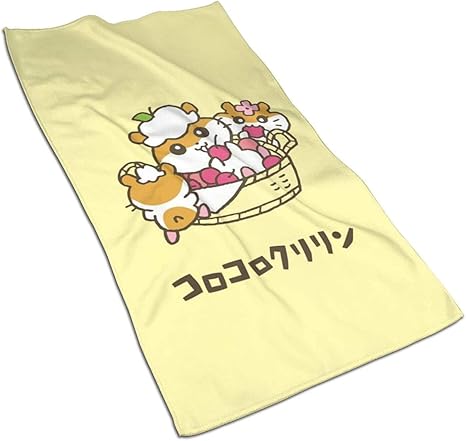 Amazon コロコロクリリン バスタオル フェイスタオル タオル ４０ ７０cm 吸水 小さめ 速乾 抗菌 防臭 キャラクター アニメ 雑貨 グッズ 子供 人気 バスタオル ホーム キッチン オンライン通販
