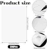 kuou 200 Sheets Tracing Paper A4 High Transparency Design Sketching view 3