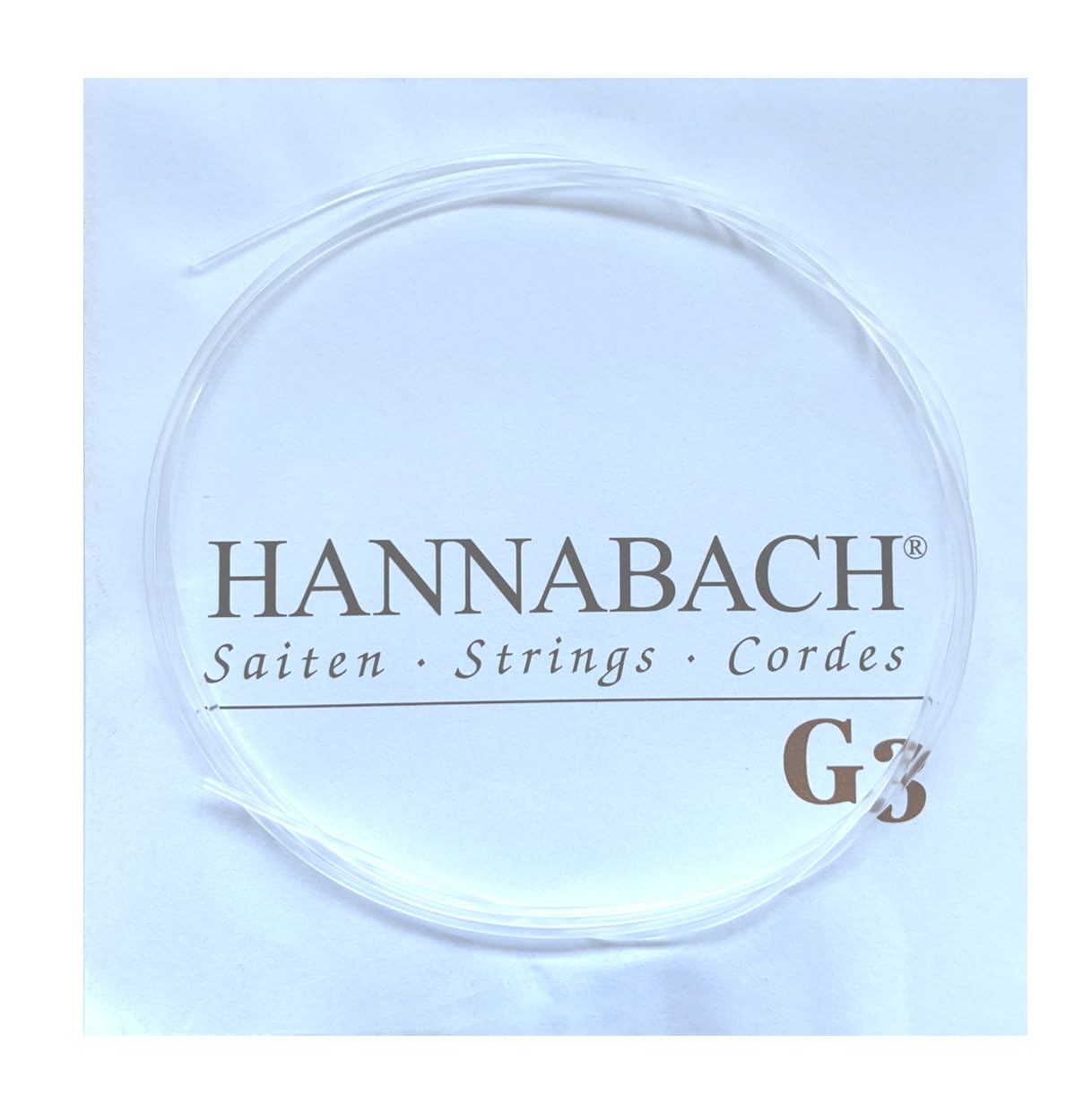 Hannabach Classical Guitar Strings Series 890 MT for 3/4 Children's Guitar Scale: 57-61 cm - G3 - 8903MT 3/4