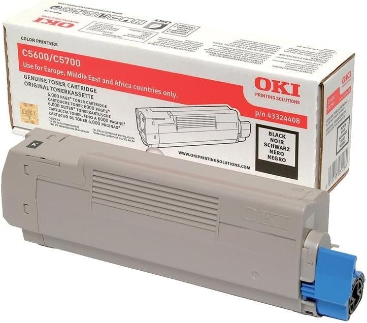 Oki Laser Toner Cartridge for C5600/C5700/43324408 Black C5600BK