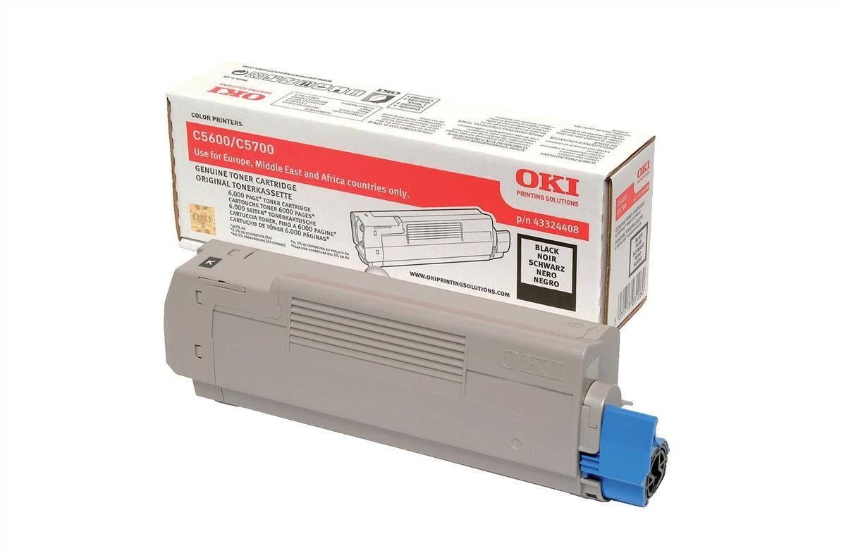 Oki Laser Toner Cartridge for C5600/C5700/43324408 Black C5600BK