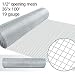 1/2 Hardware Cloth 36 x 100 19 gauge Galvanized Welded Wire Metal Mesh Roll Vegetables Garden Rabbit Fencing Snake Fence for Chicken Run Critters Gopher Racoons Opossum Rehab Cage Wire Window