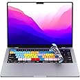 Avid Media Composer Keyboard Cover | Fits The 14" & 16" MacBook Pro 2021+ with M1 Pro or Max - Full Protection and All The Shortcuts