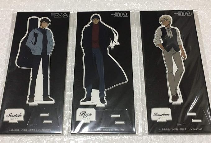 Amazon 名探偵コナン ゼロジーアクト アクリルスタンド Vol 15 ライ バーボン スコッチ 赤井秀一 安室透 諸伏景光 アニメ 萌えグッズ 通販