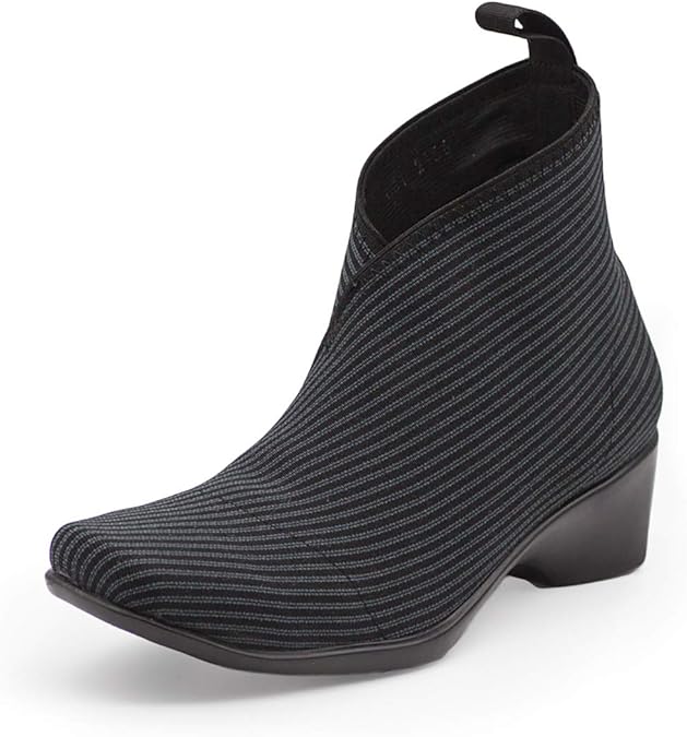 Charleston Shoe Co Stiefeletten, gewebt, Fischgrätenmuster