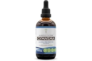 Secrets of the Tribe Gymnema Tincture Alcohol-Free Liquid Extract, Gymnema Sylvestre Dried Leaf (4 FL OZ)
