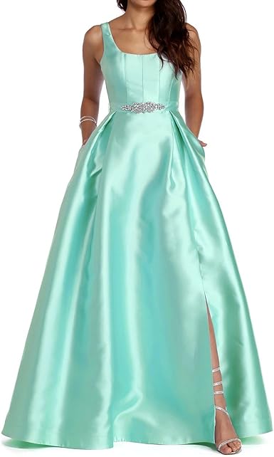 green prom dresses 2018