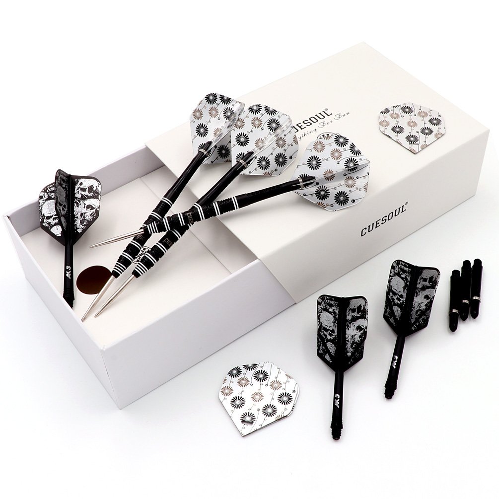 CUESOUL CHALLENGE 90% Tungsten 22g Professional Steel Tip Set(C.FB.CSCL-TZ112)