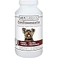 Vet Classics Cardiovascular Support with Coenzyme Q-10 for Dogs, Supports Cardiovascular System with Ziziphus, Dan Shen, Hawthorn, & Siberian Ginseng, 120 Chewable Tablets