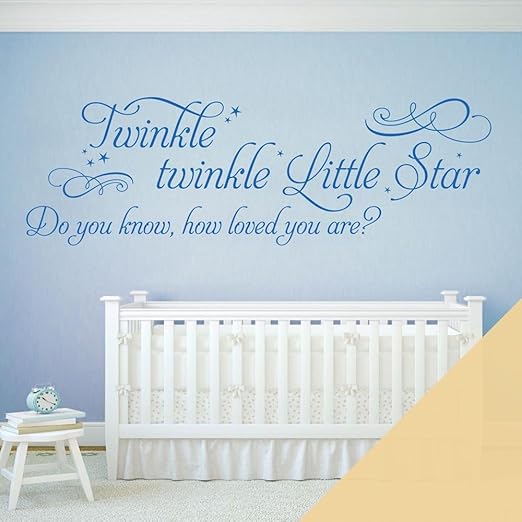 twinkle twinkle little star wall art