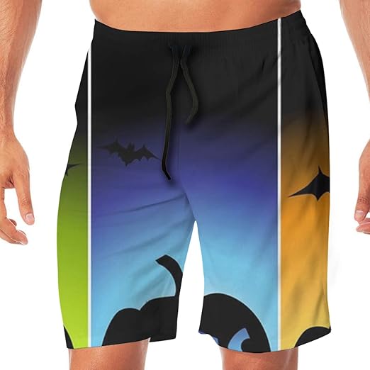 mens skull bathing suits