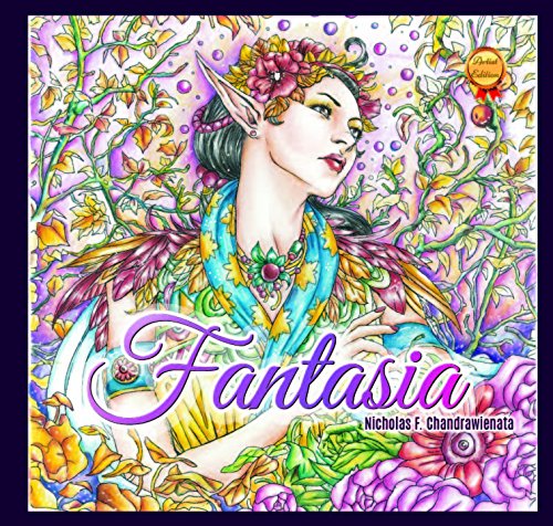 Fantasia Adult Coloring Book - Second Edition