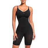 Atbuty Bodysuit for Women Shorts Tummy Control Seamless Shapewear Body Shaper