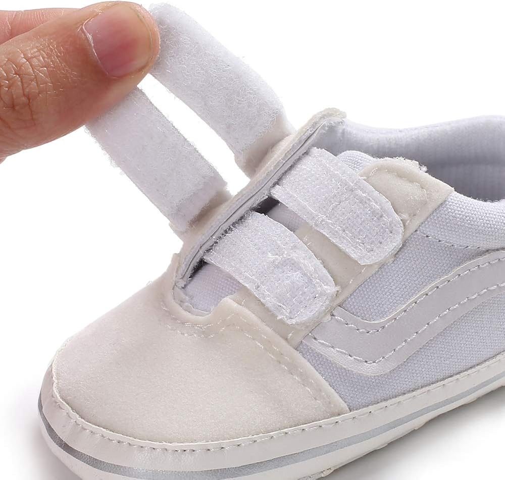 Scarpine prima infanzia Geagodelia Moda Neonato Ragazzo Ragazza Suola  Morbida Scarpe da Carrozzina Bianche Scarpe da Ginnastica Tela Bianca  urban-earth.co.uk