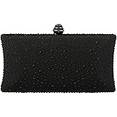 KUGIN Women Handbags Rhinestone Party Prom Wedding Bride Evening Bags Crystal Party Clutches Bag