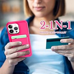 Petocase for iPhone 13 Pro Wallet Case Card Holder