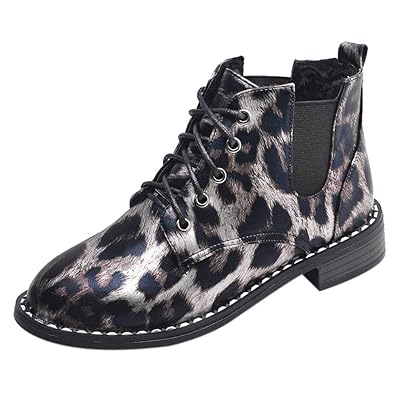 leopard skin ankle boots uk