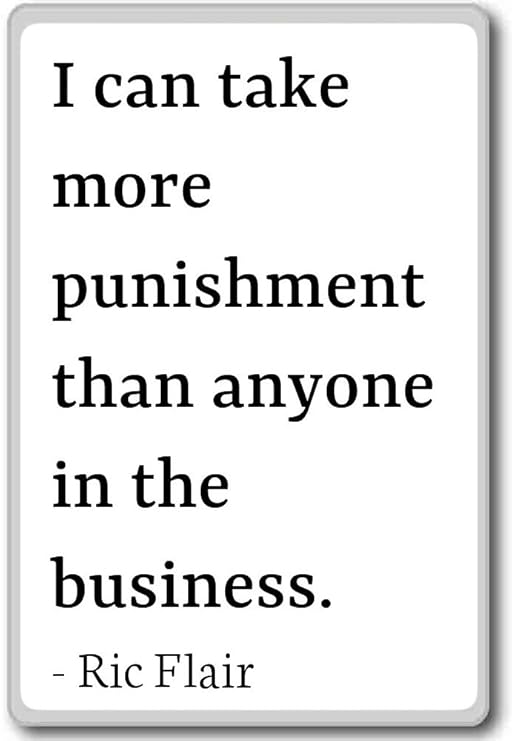 Puedo tener más pena que nadie en el autobús... - Ric Flair citas ...